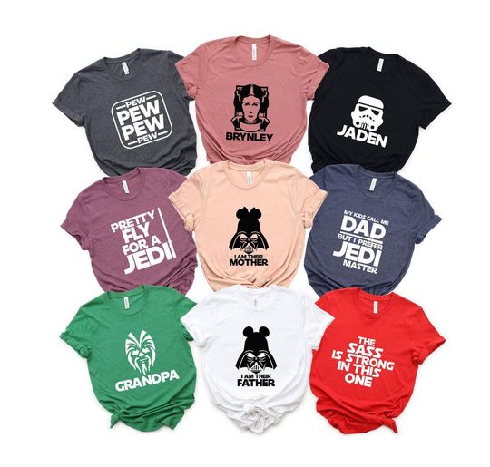 Star Wars Family Shirts, Disney Star Wars Shirt, Galaxy Edge T-shirt, Star Wars Matching Shirts, Star Wars Mickey Shirt, Star Wars Kids Tee