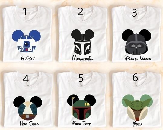 Disney Star Wars T-Shirt, Darth Vader Tee, Disneyland Family Vacation, Death Star Tee, Star Wars Stormtrooper Shirt