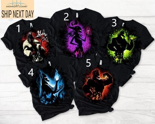 Disney Villain Shirt, Cruella Ursula Evil Queen, Villains Friends shirt, Matching Family shirt, Disney Vacation Shirt, disneyworld Group
