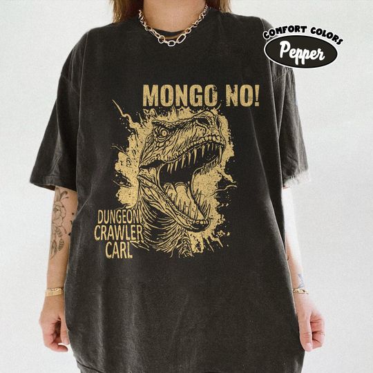 Dungeon Crawler Carl Shirt, Princess Donut and Mongo Tee, Sci-Fi Fantasy Book Shirt, Geek Gift for Him Her, Bookish Graphic T-Shirt