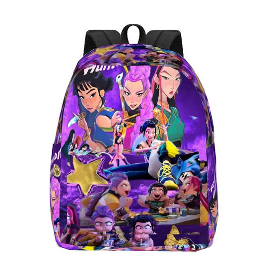 Kpop Demons Huntrix Hunters Backpack, Back To School Gift