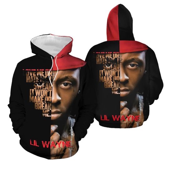 Lil Wayne 3D  Hoodie 3d - all printed, hot 2025,new new