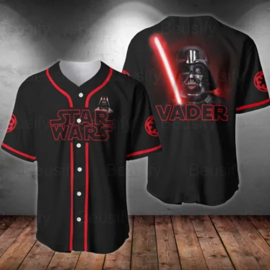 I'm A Big Fan Of Darth Vader Star Wars 3D Baseball Jersey Shirt