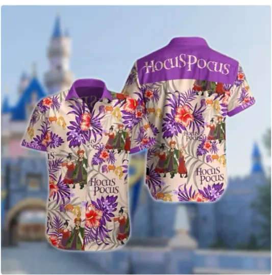 Sanderson Sisters 3D HAWAII SHIRT HALLOWEEN GIFT CHRISTMAS GIFT