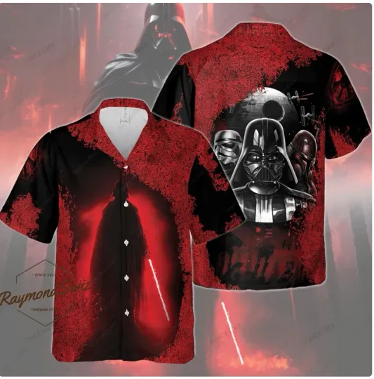 Darth Vader 3D HAWAII SHIRT The Mother Day Gift US Size Christmas Gift Halloween