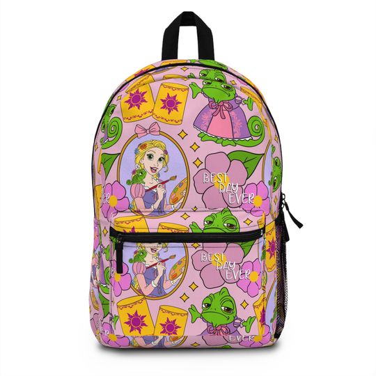 Rapunzel Backpack, Tangled, Disney Backpack, Back to School Book Bag, Disney Bag, Kids Backpack, Travel Bag, Disney Trip Accessories