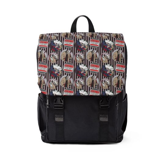 Cruella DeVille Backpack Disney Villain Backpack Cruella Bag for Women Dalmatian Print Purse Villaincore Fashion Gothic Disney Gift