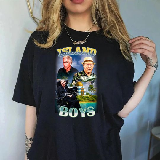 Anti Trump T-Shirt, Jeffrey Epstein Guest List Tee, Trump on Epstein List Shirt, Democrats Political T-Shirt, Sarcastic Protest Tee