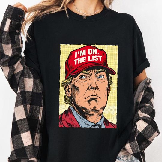Anti Trump Jeffrey Epstein Guest List T-Shirt, Sarcastic Political Protest Tee