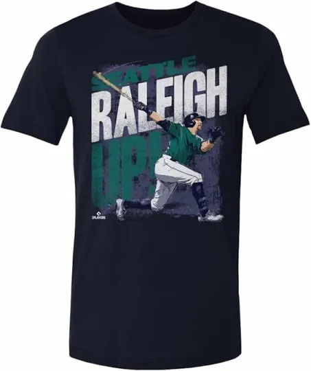 Cal Raleigh T-Shirt - Seattle Baseball Player Short Sleeve Shirt