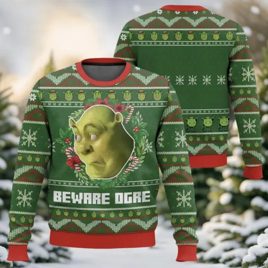 Oogie Boogie Ugly Sweater Xmas Gift For Friend And Family 2024