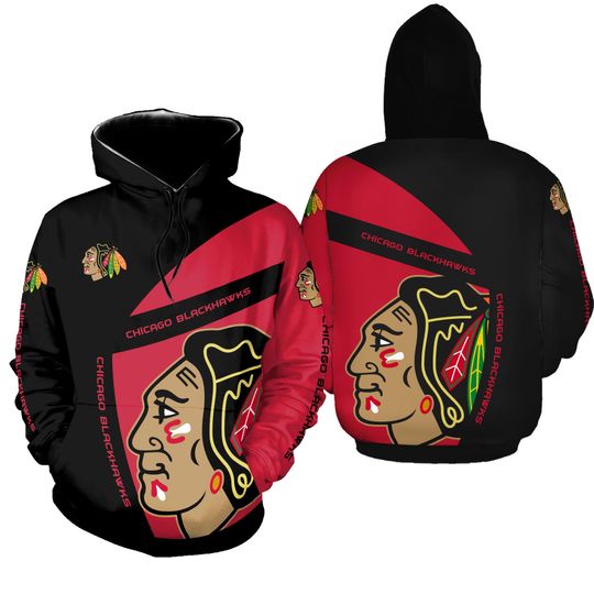 Chicago Blackhawks 3D Hoodie For Men For Women All Over Printed Hoodie BG
