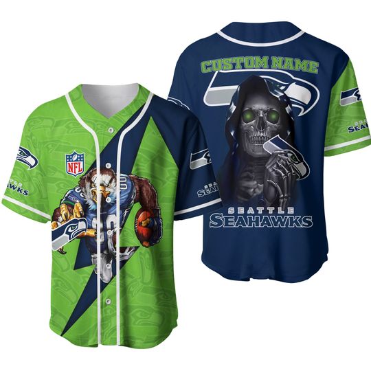 Personalized football Seattle Seahawks Baseball Vintage Baseball Gear