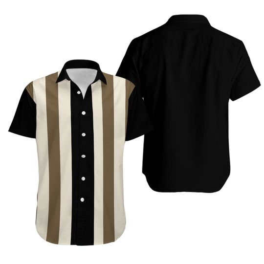 The Sopranos Tony Soprano Button Down HAWAIIAN Beaching Shirt ver 8