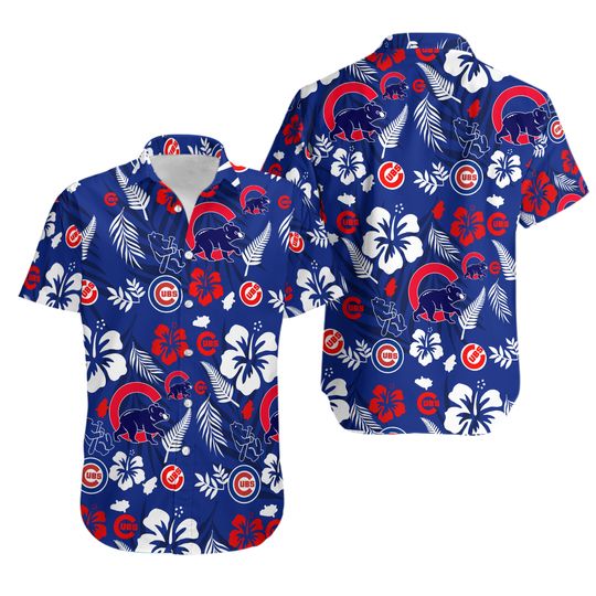 Chicago Cubs Hawaiian Shirt Baseball Team Aloha Shirt For Fan