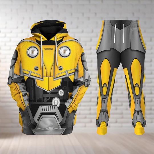 Halloween Bumblebee Costume Cosplay, Transformers Hoodie Jogger, Movie Sweatshirt For Men And Women, Optimus Prime Tee, Autobot Cosplay