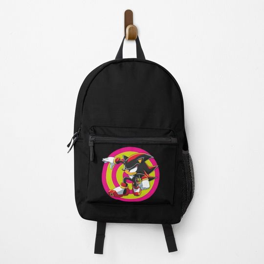 Shadow the Hedgehog Circle Pink Backpack