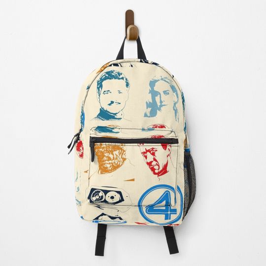 Fantastic Four Alla Pop Art Backpack
