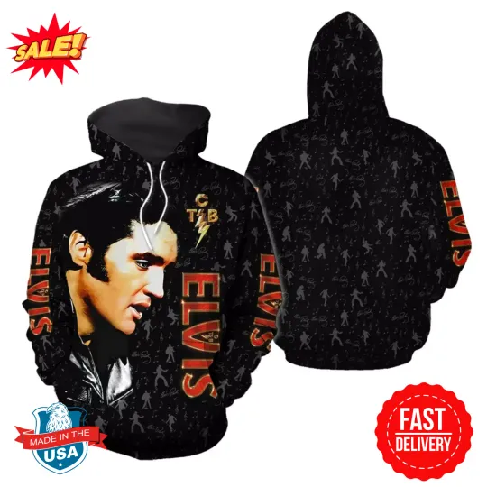 Elvis Presley Hoodie, Elvis Hoodie 3D Hoodie S-5XL
