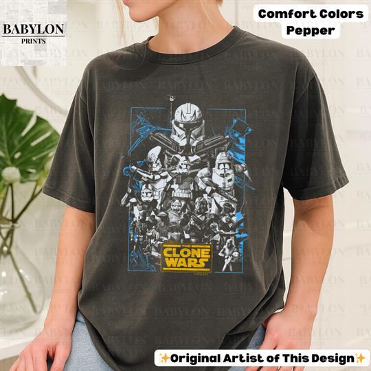 The Clone Wars Shirt Star Wars Captain Rex Tee Star Wars Fan Shirt Disneyland Trip Clone Trooper 501st Shirt The Bad Batch Star Wars Tee