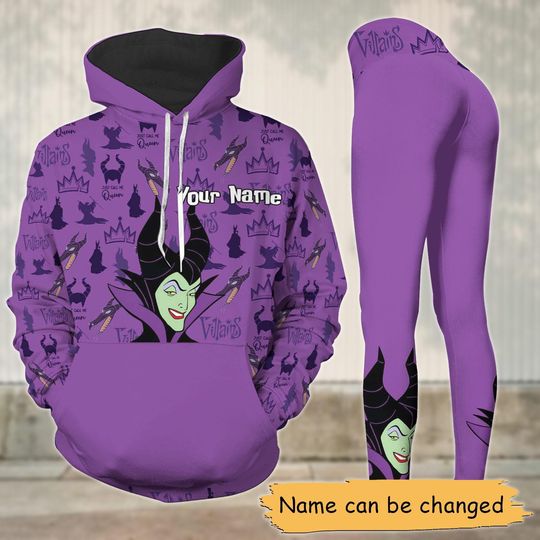 Disney Maleficent Hoodie, Evil Queen Legging, Disney Fairy Halloween Shirt, Disney Girls Shirt, Halloween Cosplay Hoodie, Gift For Her
