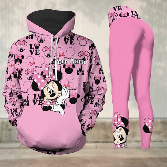 Minnie Mouse Hoodie, Disney Minnie Legging, Disney Mouse Shirt, Disney Halloween Shirt, Disney Minnie Gift, Gift For Her