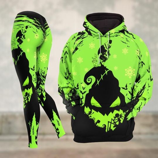 Halloween Oogie Boogie Hoodie, Oogie Boogie Legging, Halloween Movie Shirt, Jack And Sally Hoodie, Halloween Party Gift, Gift For Her