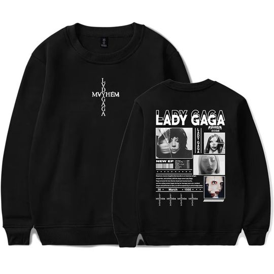 Ld Ga Mayhem Album Print Sweatshirt
