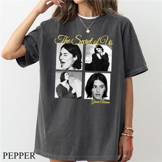 Funny Gracie Abrams Vintage Shirt, Gracie Abrams New Album Shirt, The Secret Of Us Tour 2025 Shirt, Trendy 2025 Shirt