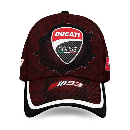 Du*Cati Le*Novo Team X Marc Marquez Classic Cap For Fans