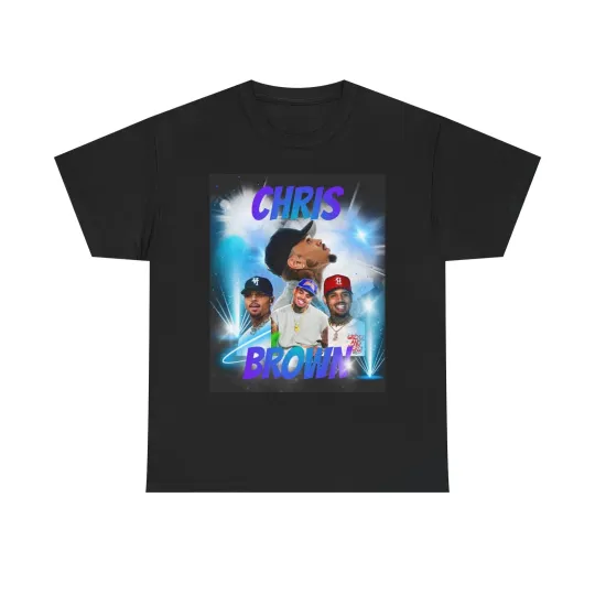 Chris Brown Breezy Bowl Stadium Tour T-Shirt Music Fan Gift