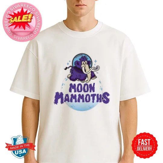 Discover Moon Mammoths Erie Seawolves Graphic T-Shirt 2025
