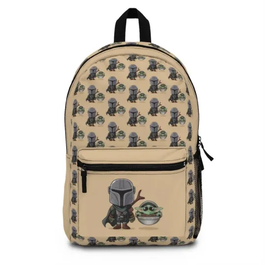 Disney Star Wars Mandalorian Backpack, Theme Park Backpack, Disney Backpack,
