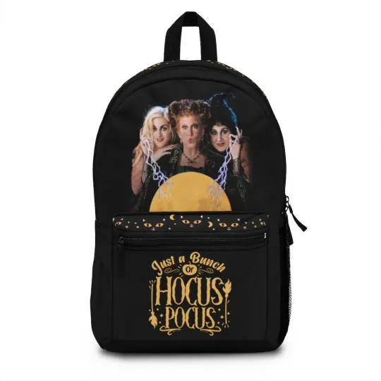 Disney Hocus Pocus Backpack, Halloween Bag, Disney Backpack, Sanderson Sisters,