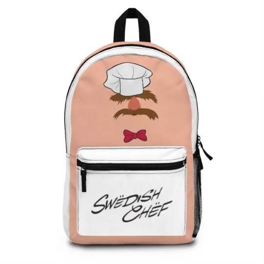 Muppets Swedish Chef Backpack, Muppets Backpack, Swedish Chef Bag, Muppets