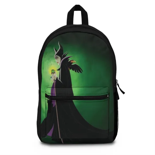 Disney Maleficent Backpack, Disney Backpack, Maleficent Bag, Halloween