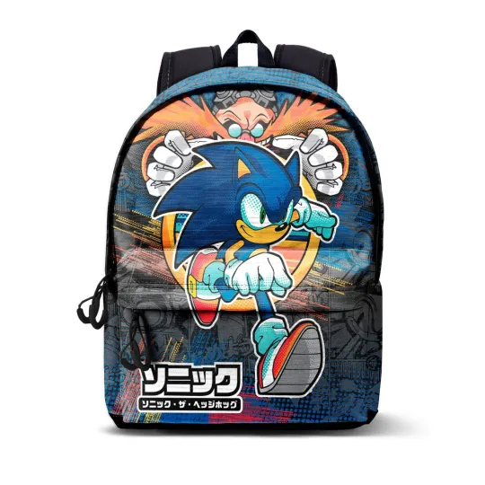 Sonic Dr Eggman BackPack, Gift For Kids Back To School Backpack