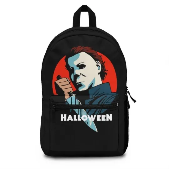Halloween Michael Myers Backpack, Michael Myers Bag, Halloween Backpack, Horror