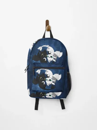 Toothless and Light Fury Backpack, Dragon Couple Bag, Cute Kids