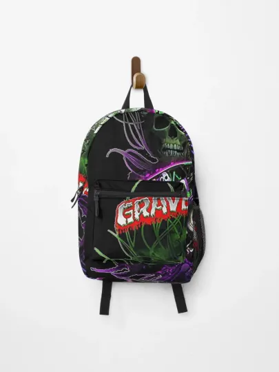 Personalized grave digger monster jam monster truck   Backpack, Gift For Kids