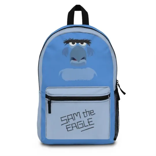 Muppets Sam Eagle Backpack, Muppets Backpack, Sam the Eagle Bag, Muppets Gift,