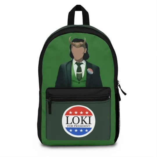 Marvel President Lo ki Backpack, Marvel Bag, Lo ki Bag, Marvel Backpack,