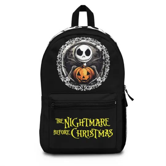 Disney Jack Skellington Backpack, Nightmare Before Christmas, Disney Gift, Jack