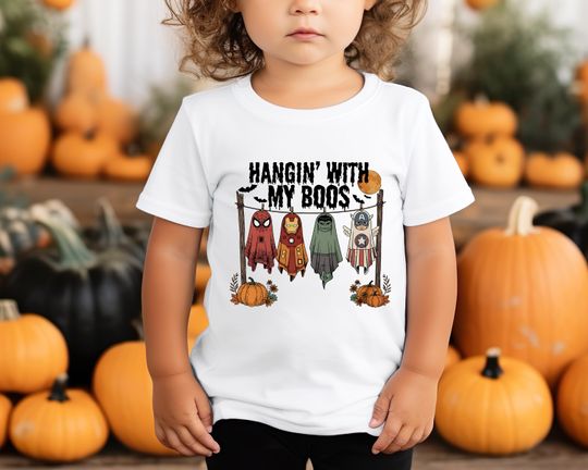 Superhero Kids Halloween Shirt, Disney Halloween Shirt, Marvel Halloween Shirt, Spiderman Halloween T-shirt, Avangers Halloween Costume