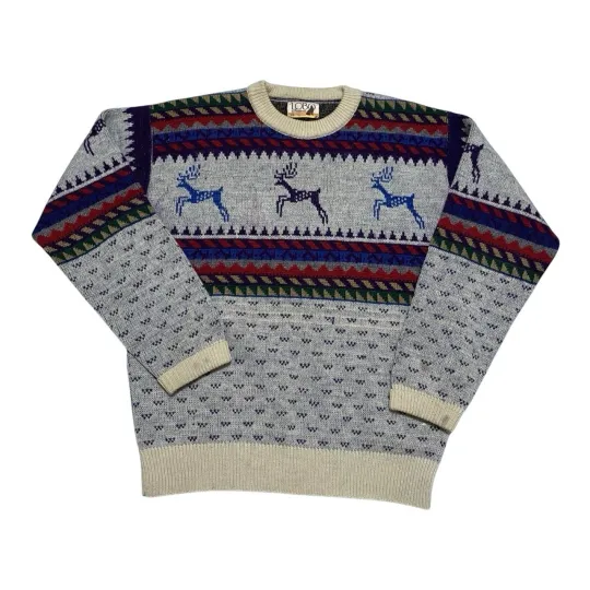 Vintage Pendleton Lobo Sweater Size Medium Virgin Wool