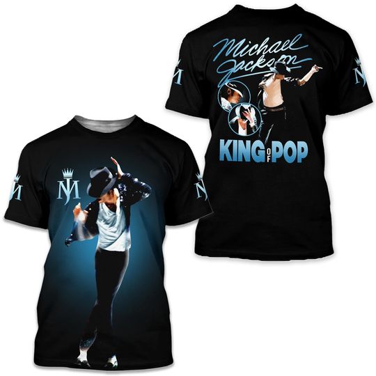 Michael Jackson 3D T-shirt, gift for fans