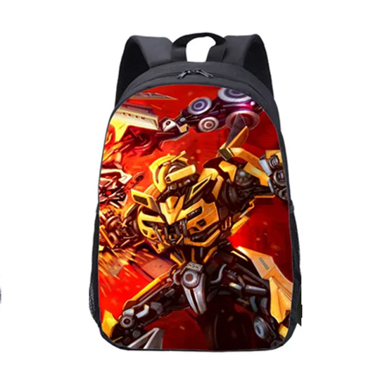 Kids Transformers Backpack,Travel Bookbag for Students