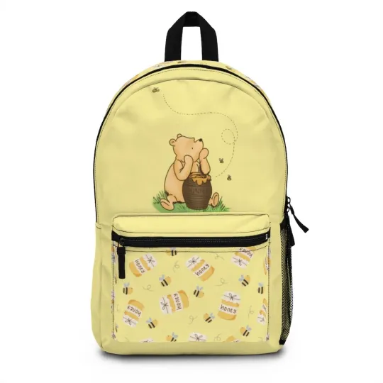 Classic Winnie the Pooh Backpack, School Backpack, Winnie the Pooh Bag