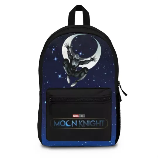 Marvel Moon Knight Backpack, Marvel Bag, Moon Knight Bag, Marvel Comics Backpack