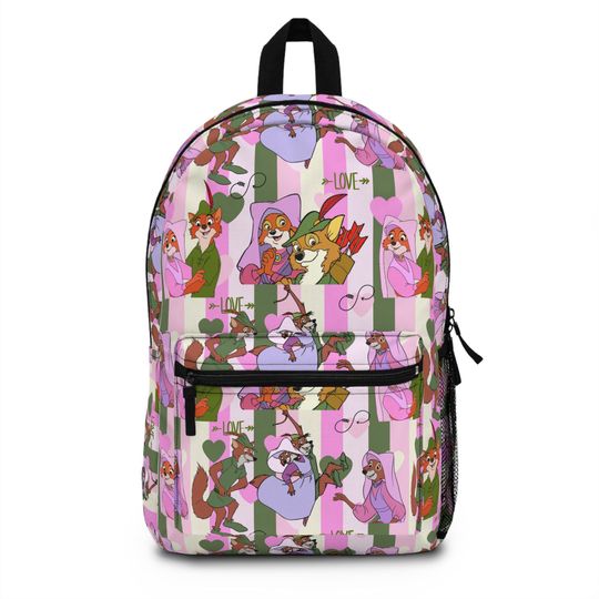 Robin Hood Backpack, Disney Backpack, Back to School Book Bag, Disney Bag, Kids Backpack, Travel Bag, Disney Trip Accessories